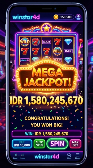 Tampilan utama aplikasi Winstar4D dengan berbagai pilihan aplikasi.